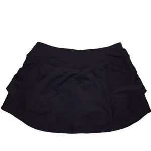Athleta Black Fly By Active Skort XXS